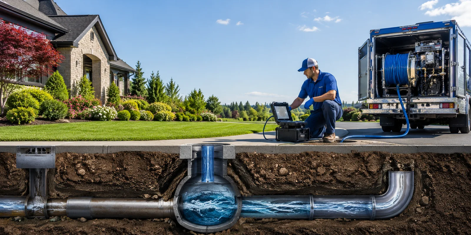 Drainage restoration information for Curwensville, PA